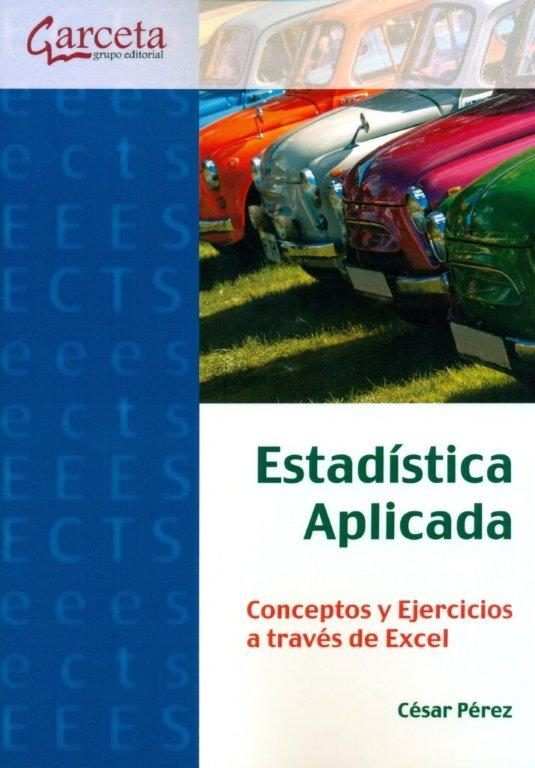 Estadística Aplicada, de Pérez López, Cesar | portada del libro