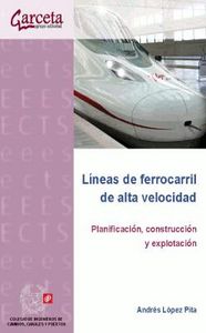 Lineas de ferrocarril de alta velocidad, de Lopez Pita | portada del libro