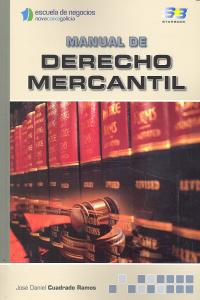 Manual de Derecho Mercantil, de Cuadrado Ramos, José Daniel | portada del libro