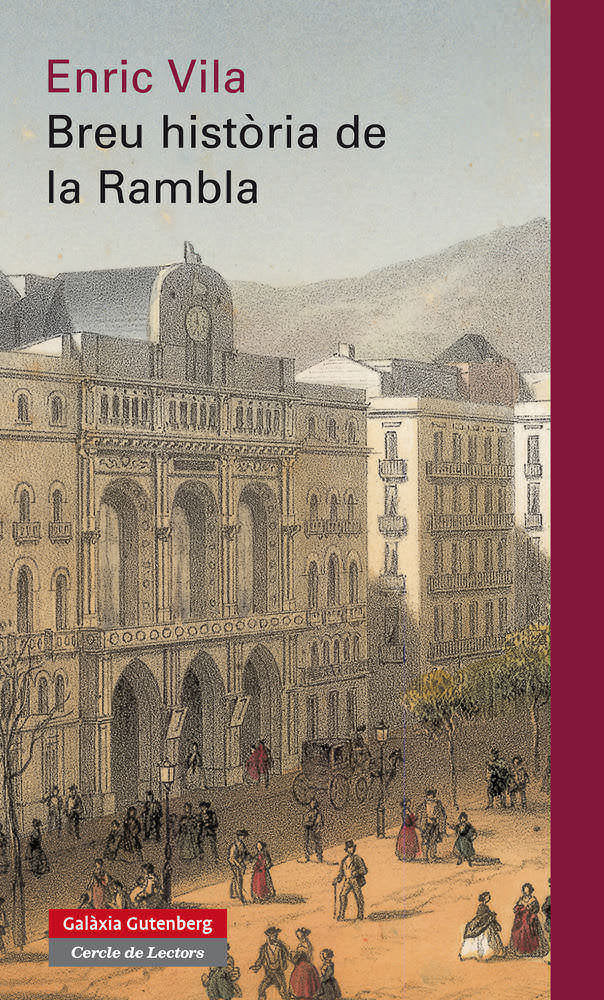 Breu història de la Rambla, de Vila, Enric | portada del libro