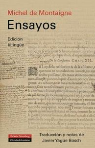 Ensayos, de Montaigne | portada del libro