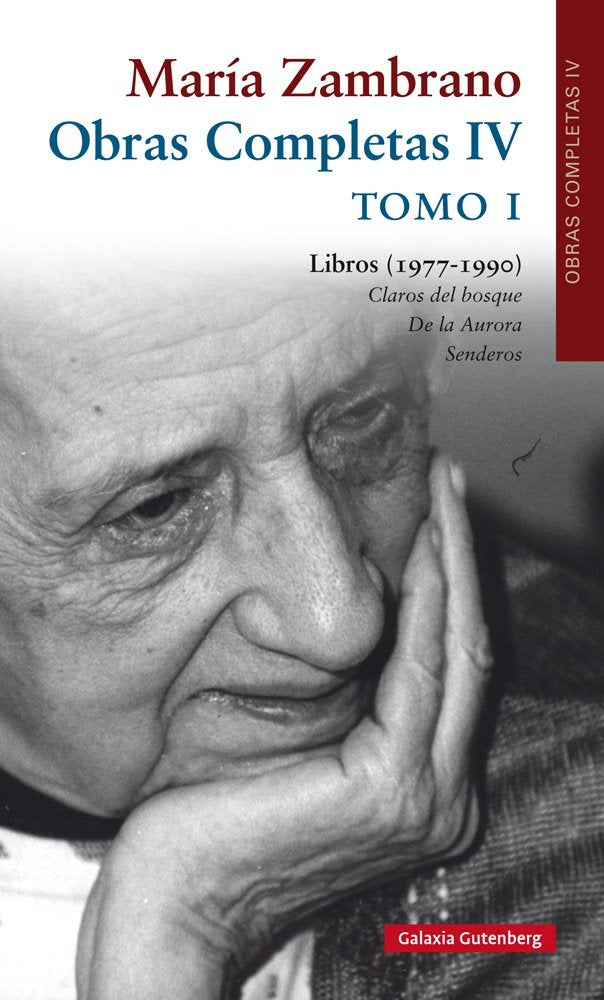 Libros (1977-1990). Tomo I, de Zambrano | portada del libro