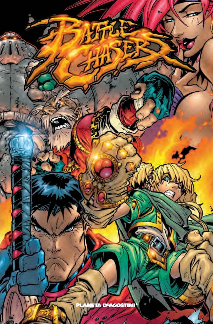 Battle Chasers Anthology PDA, de Madureira | portada del libro