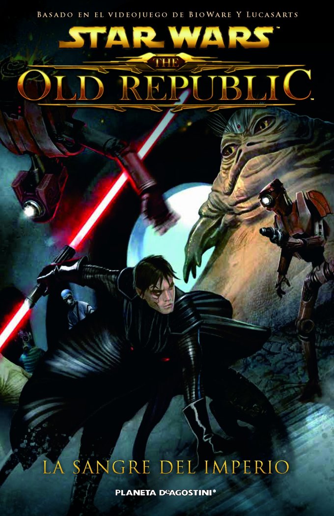 Star Wars The Old Republic nº 01/03 Sangre del Imperio, de AA. VV. | portada del libro