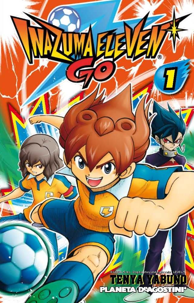 Inazuma Eleven Go nº 01/07, de Yabuno, Tenya | portada del libro