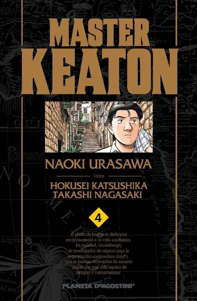 Master Keaton nº 04/12, de Urasawa | portada del libro