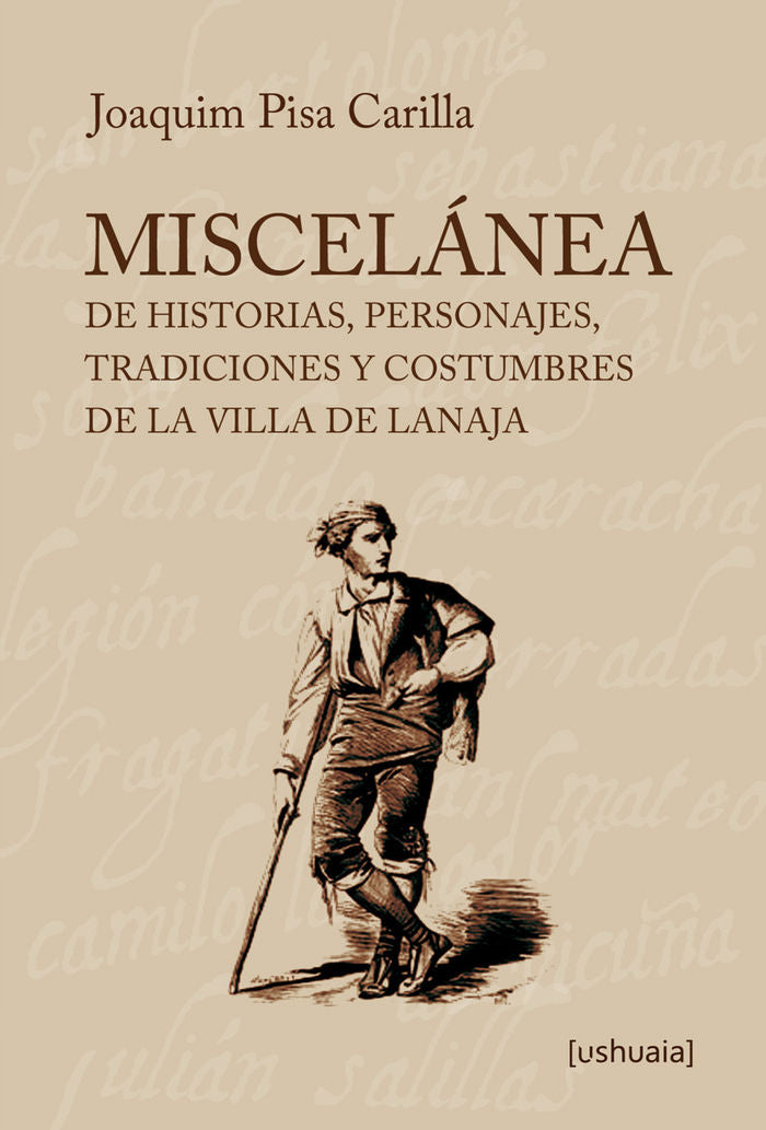 Miscelánea de historias, personajes, tradiciones y costumbres de la villa de Lanaja, de Pisa Carilla | portada del libro