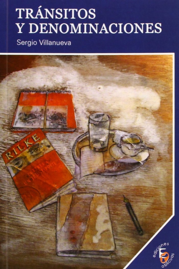 TRáNSITOS Y DENOMINACIONES, de VILLANUEVA GONZáLEZ | portada del libro