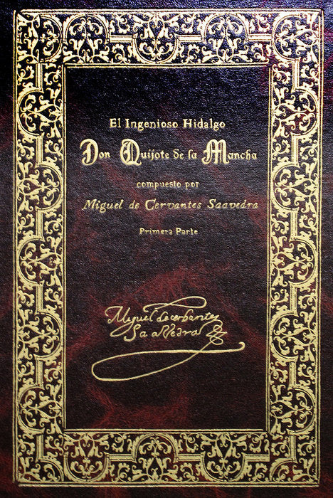 El Ingenioso Hidalgo Don Quijote de la Mancha | portada del libro