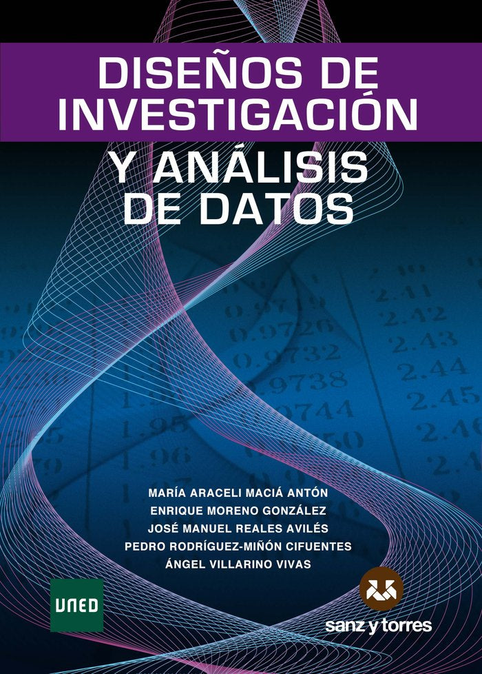 Diseños de investigación y análisis de datos, de Maciá Antón, María Araceli | portada del libro
