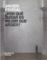 ¿POR QUE DURAR ES MEJOR QUE ARDER?, de PIVIDAL, JAVIER | portada del libro