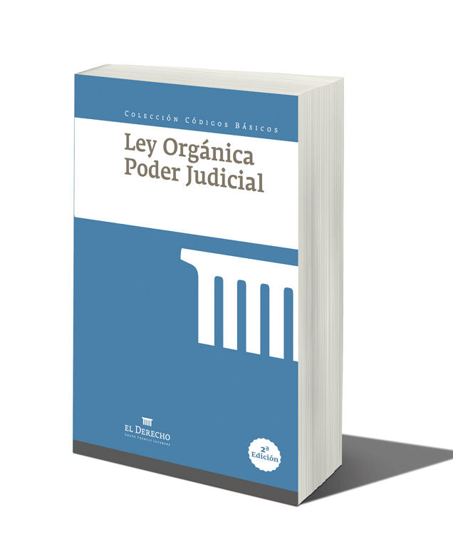 LEY ORGáNICA DEL PODER JUDICIAL, de EL DERECHO. GRUPO FRANCIS LEFEBVRE | portada del libro