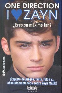 I Love Zayn, de AUTORES VARIOS | portada del libro