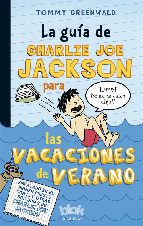 La guía de Charlie Joe Jackson para las vacaciones de verano, de Greenwald | portada del libro