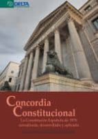 Concordia constitucional, de Antonio Sánchez-Bayón | portada del libro