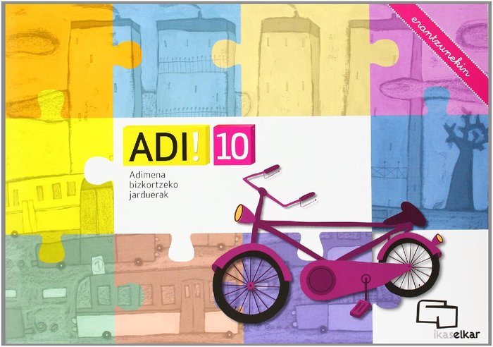 ADI! 10. Adimena bizkortzeko jarduerak (erantzunekin), de BLANCH I GISBERT | portada del libro