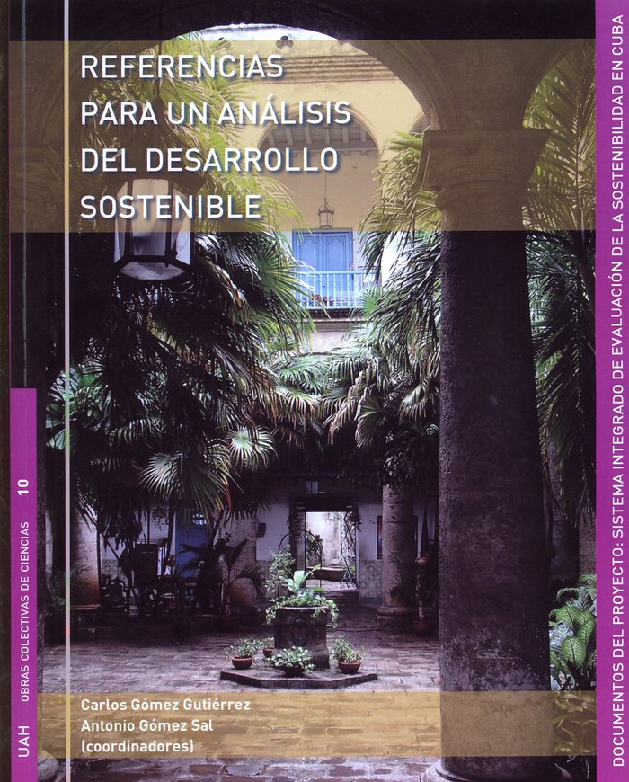 Referencias para un análisis del desarrollo sostenible, de Varios autores | portada del libro