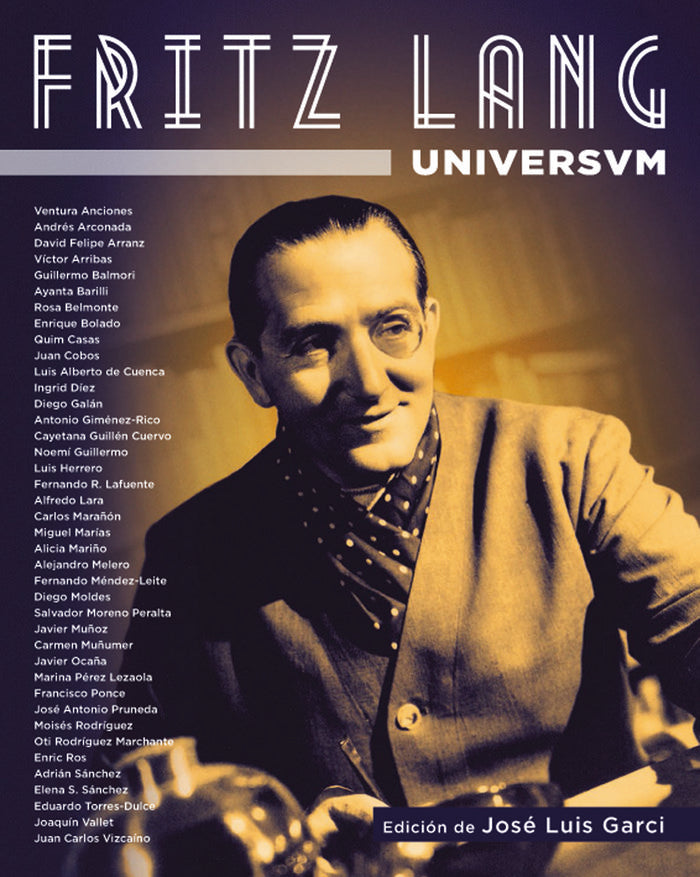 FRITZ LANG UNIVERSUM, de ANCIONES, VENTURA | portada del libro