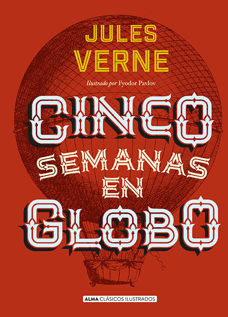 Cinco semanas en globo, de Verne, Julio | portada del libro
