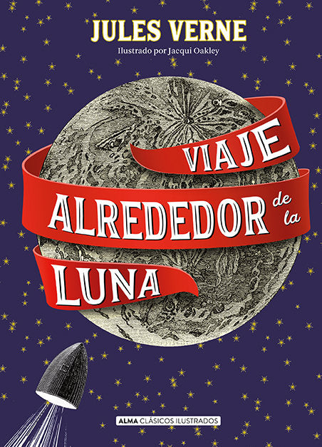 Viaje alrededor de la luna, de Verne, Julio | portada del libro
