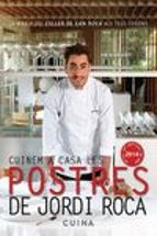 Cuinem a casa les postres de Jordi Roca, de Jordi Roca | portada del libro