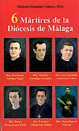 6 MARTIRES DE LA DIOCESIS DE MALAGA, de GONZALEZ VELASCO | portada del libro