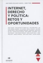 Internet, Derecho y política: retos y oportunidades, de Ana María Delgado García | portada del libro