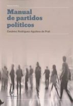 Manual de partidos políticos, de Cesáreo Rodríguez-Aguilera de Prat | portada del libro
