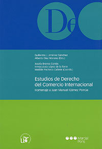Estudios de Derecho del comercio internacional | portada del libro