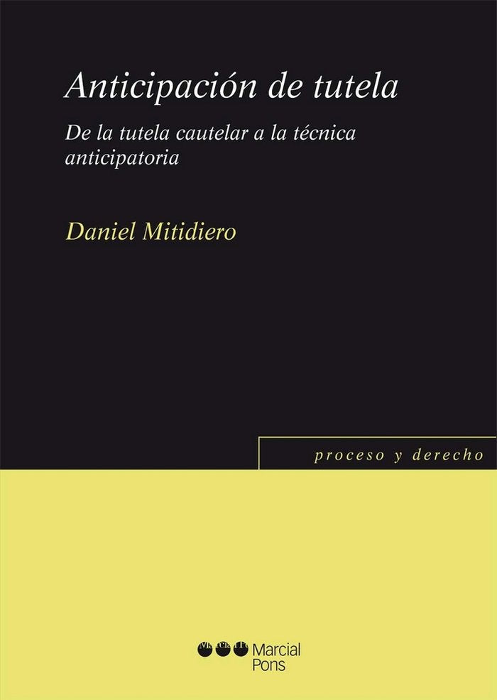 Anticipación de tutela, de Mitidiero, Daniel | portada del libro