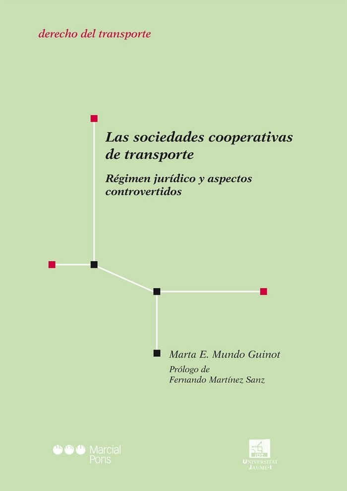 Las sociedades cooperativas de transporte, de Mundo Guinot, Marta E. | portada del libro