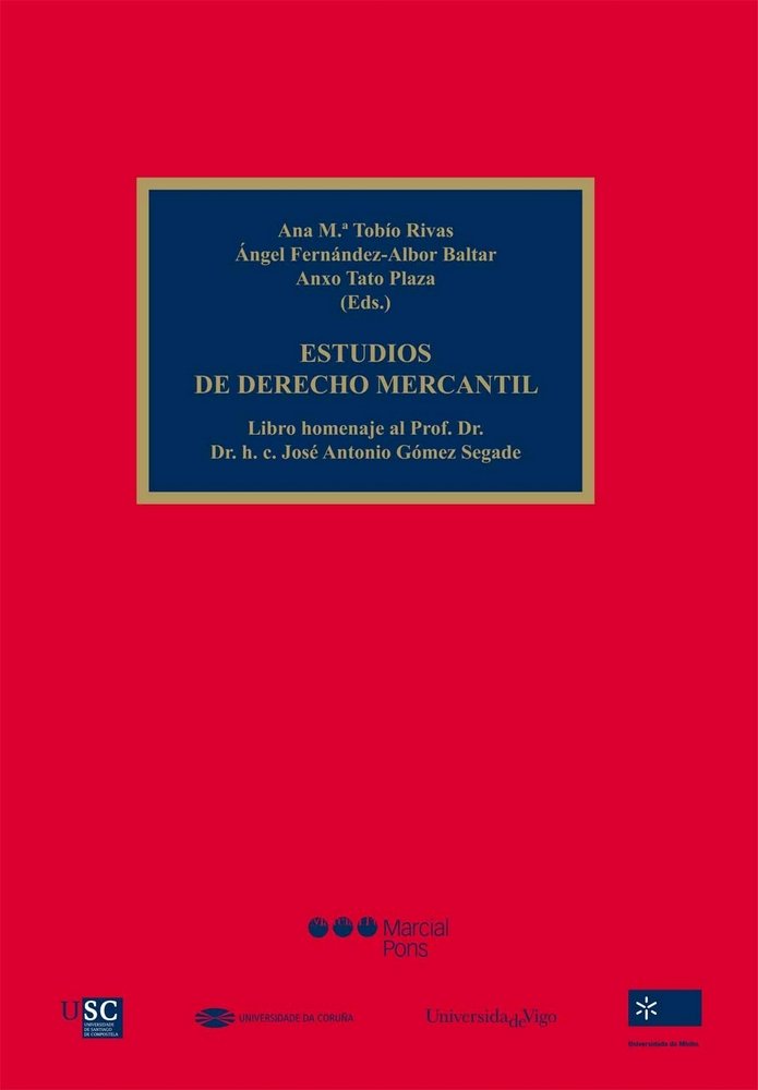 Estudios de Derecho mercantil, de AA.VV. | portada del libro