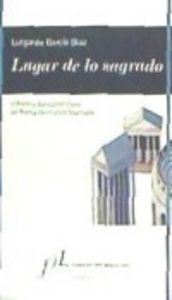 Lugar de lo sagrado | portada del libro