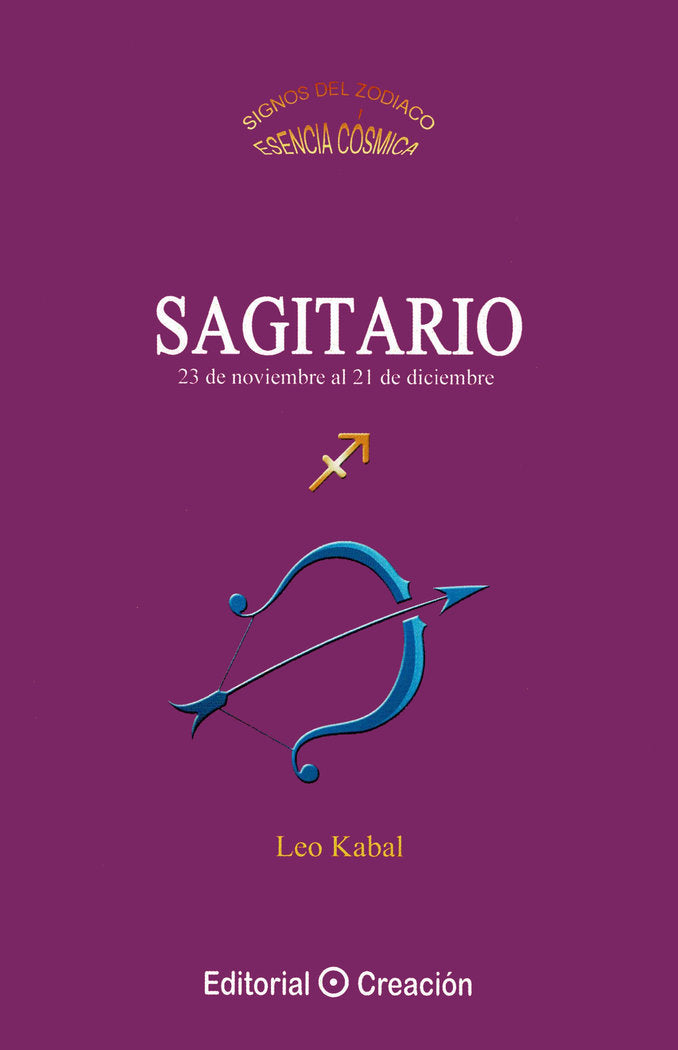 Sagitario, de Kabal, Leo | portada del libro