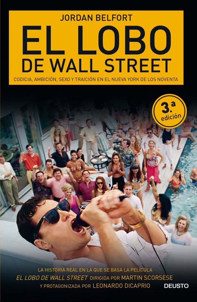 El Lobo de Wall Street, de Belfort | portada del libro