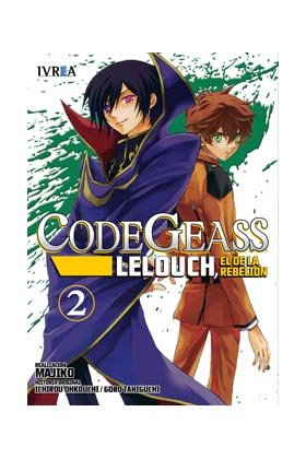 CODE GEASS: LELOUCH, EL DE LA REBELION 2, de MAJIKO! | portada del libro
