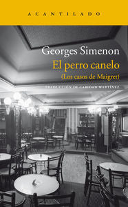 El perro canelo, de Simenon | portada del libro