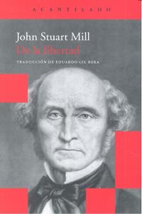 De la libertad, de Mill, John Stuart | portada del libro