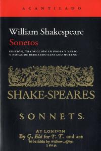 Sonetos, de Shakespeare, William | portada del libro