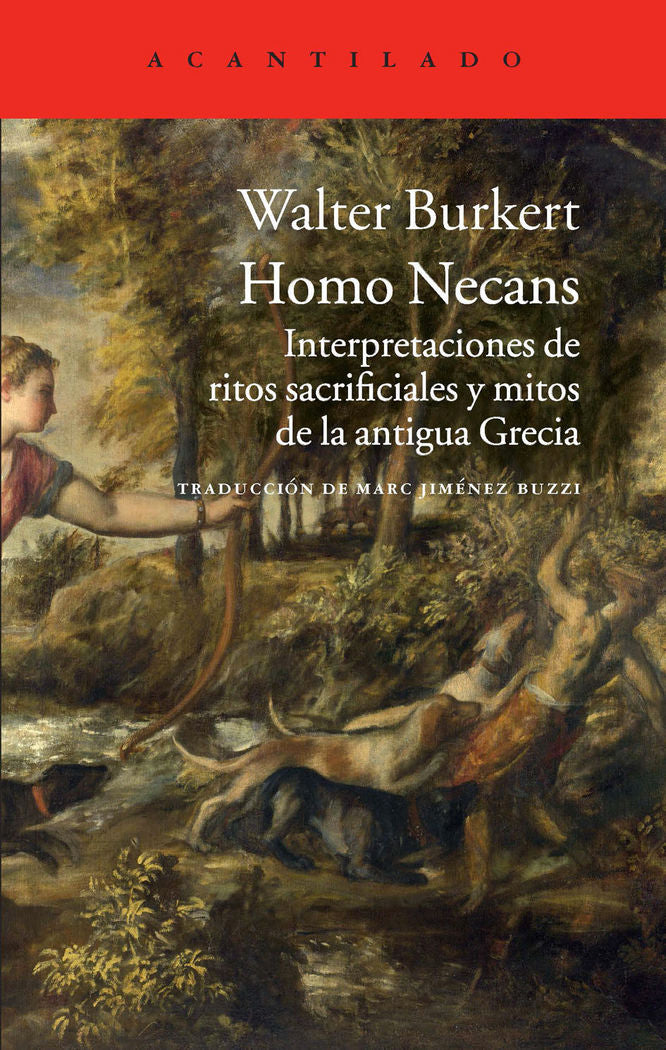 Homo Necans, de Buckert, Walter | portada del libro