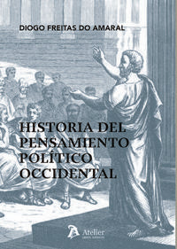 Historia del pensamiento político occidental., de Freitas do Amaral | portada del libro