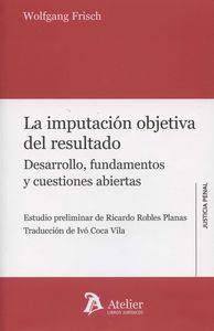 Imputación objetiva del resultado., de Frisch, Wolfgang | portada del libro
