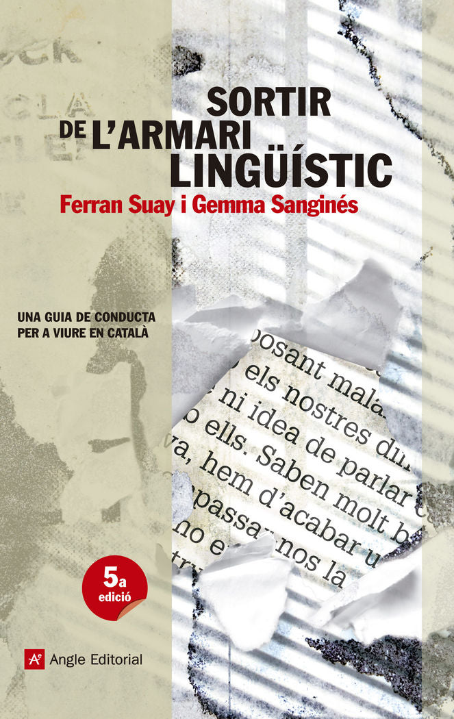 Sortir de l'armari lingüístic, de Suay i Lerma, Ferran | portada del libro