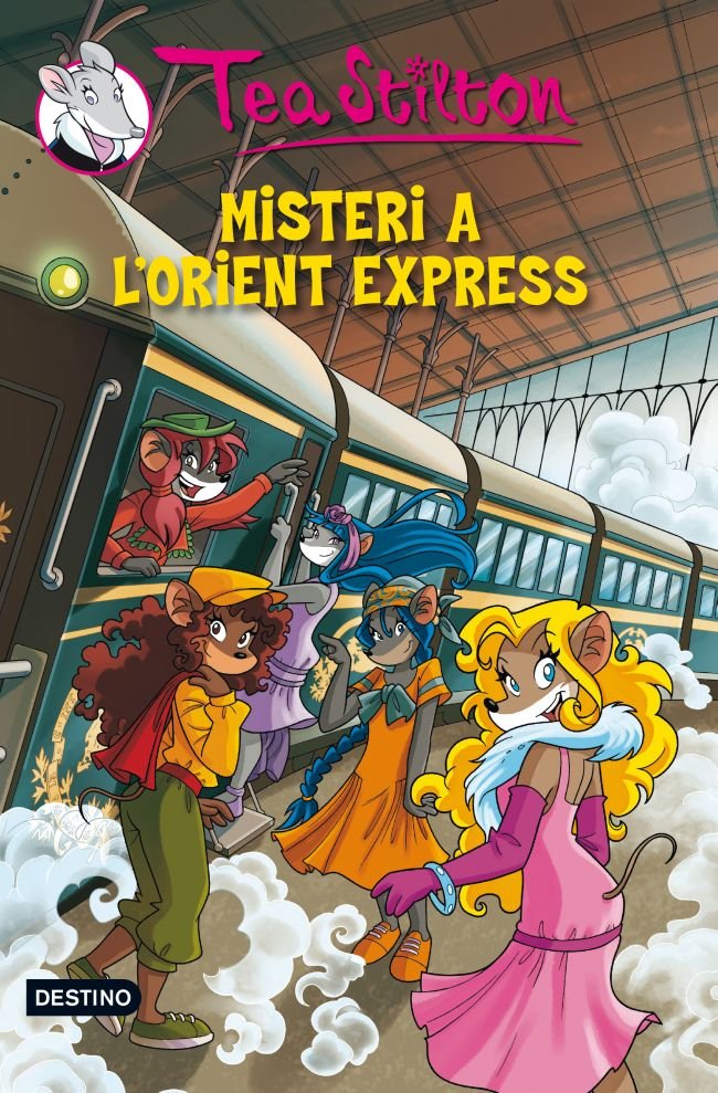 13. Misteri a l'Orient Express, de Stilton, Tea | portada del libro