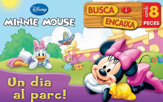 Busca i encaixa. Minnie Mouse. Un dia al parc, de Autors | portada del libro