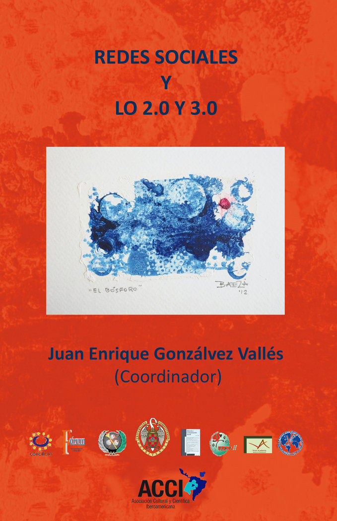 Redes sociales y lo 2.0 y 3.0, de CALDEVILLA DOMINGUEZ | portada del libro