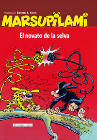 El novato de la selva, de Franquin, André | portada del libro