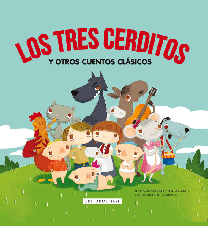 Los tres cerditos y otros cuentos clásicos, de Gasol, Anna | portada del libro
