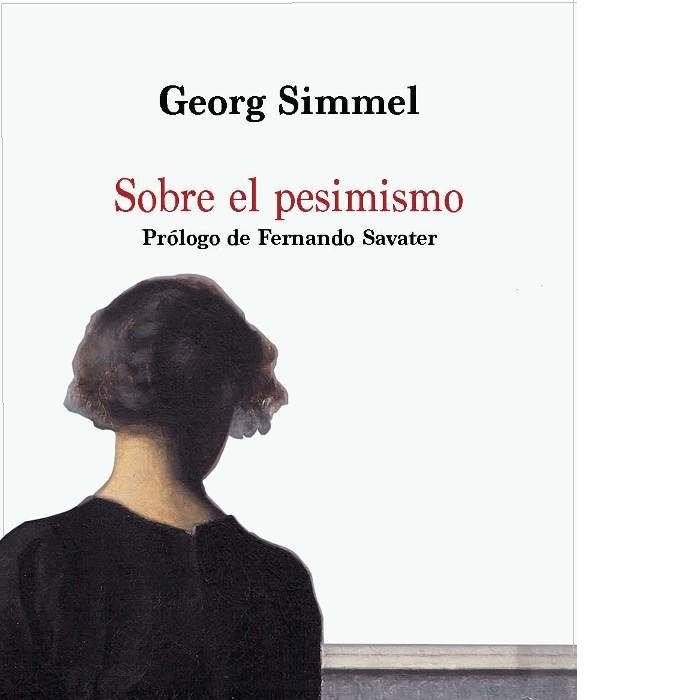Sobre el pesimismo, de Simmel, Georg | portada del libro