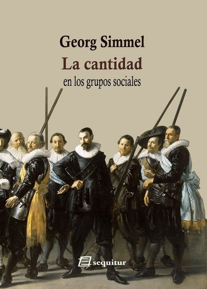 La cantidad, de Simmel, Georg | portada del libro